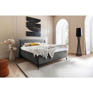 MID.YOU ČALOUNĚNÁ POSTEL, 180/200 cm, šedá obraz