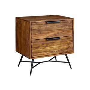 MID.YOU NOČNÍ STOLEK, sheesham, barvy sheesham, 60/60/40 cm obraz
