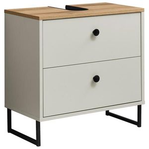 MID.YOU SKŘÍŇKA POD UMYVADLO, kašmírová, barvy dubu, kašmírová, 60/60/35 cm obraz