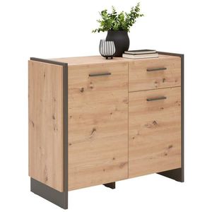 Hom`in KOMODA, šedá, barvy dubu, 97, 1/86, 01/41, 3 cm obraz