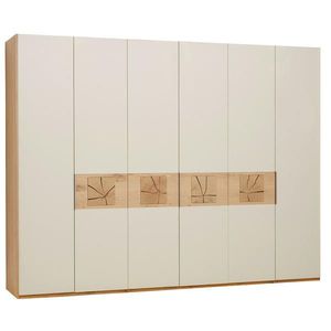 Dieter Knoll ŠATNÍ SKŘÍŇ S OTOČNÝMI DVEŘMI, trámový dub, barvy dubu, pískové barvy, 299, 2/229, 4/59, 5 cm obraz