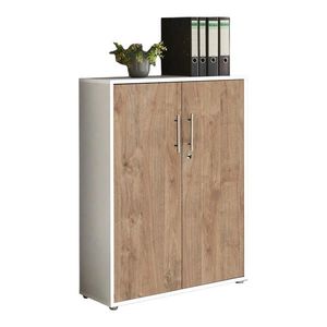 MID.YOU SKŘÍŇ NA ŠANONY, bílá, barvy dubu, 84, 4/113, 6/33 cm obraz