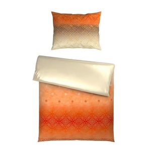 Esposa OBOUSTRANNÉ POVLEČENÍ, satén, terracotta, 140/200 cm obraz