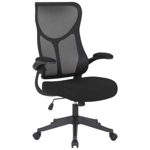 MID.YOU OTOČNÁ ŽIDLE, síťovina, černá obraz