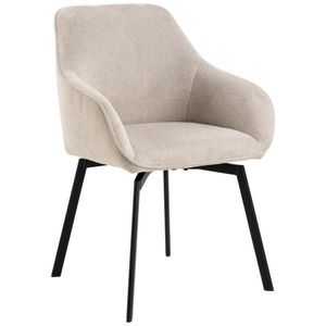 MID.YOU ŽIDLE S PODRUČKAMI, béžová obraz