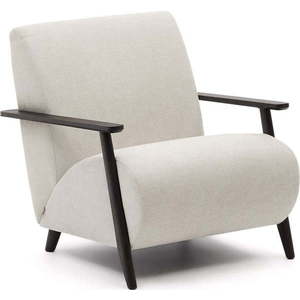 Béžové/krémové žinylkové křeslo Meghan – Kave Home obraz