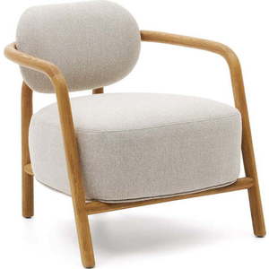 Béžové křeslo Melqui – Kave Home obraz