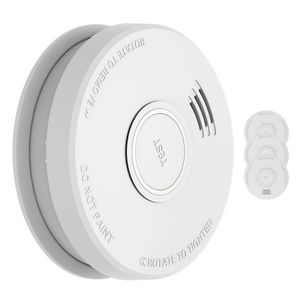 SHD by oneConcept DOF19, Detektor kouře, plast, výstražný signál: 85 dB, 9V na baterie obraz