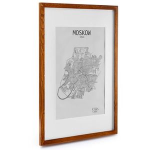 Casa Chic Kenton, rám na obrázky, obdélníkový, DIN A1, pasparta, plexisklo obraz