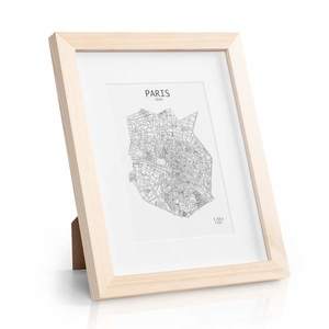 Casa Chic Edinburgh, rám na obrázky, obdélníkový, fotografie 20 x 25 cm, pasparta, pravé dřevo obraz