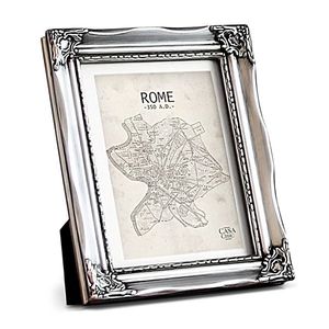 Casa Chic Regent, obrazový rám, obdélníkový, 17 × 12 cm fotografie, pasparta, sklo, rokoko obraz