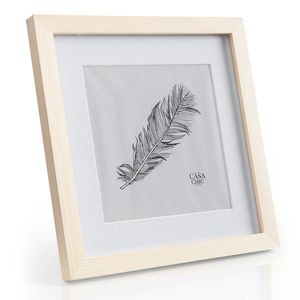 Casa Chic York, obrazový rám, štvorcový, 25 × 25 cm fotky, pasparta, sklo obraz