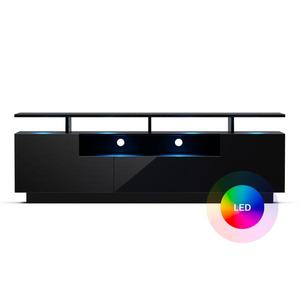 Blumfeldt Perth Lowboard, TV skříňka, 150 x 35 x 50 cm, LED obraz