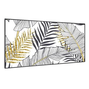Klarstein Wonderwall Air Art Smart, infračervený ohřívač, 120 x 60 cm, 700 W, list obraz