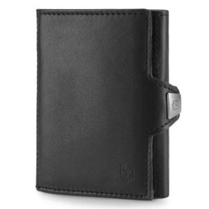Slimpuro TRYO Slim Wallet pouzdro na 5 karet a mince, 9, 2 x 2, 2 x 7, 5 cm (š x v x h), ochrana RFID obraz