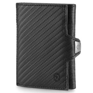 Slimpuro TRYO Slim Wallet pouzdro na 5 karet a mince, 9, 2 x 2, 2 x 7, 5 cm (š x v x h), ochrana RFID obraz
