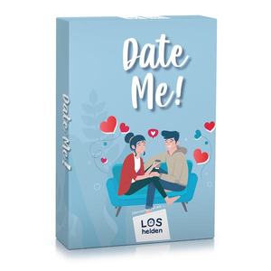 Spielehelden Date me! Karetní hra pro páry 35 nápadů na zamilované rande svatební dar obraz