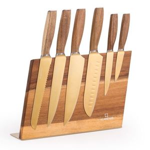 Klarstein Kazuno, sada nožů, 7 kusů, magnetický blok, PVD, titanový povlak obraz