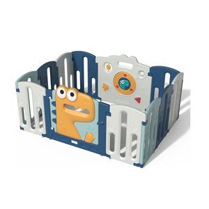 Babify Ohrádka s modulární konstrukcí, odolná proti povětrnostním vlivům, skládací a protiskluzová pro venkovní/venkovní použití obraz