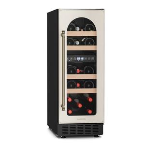 Klarstein Vinovilla Victoria 17 Duo vinotéka, 2 chladící zóny, Dotykové ovládání, 17 lahví, 4 police obraz