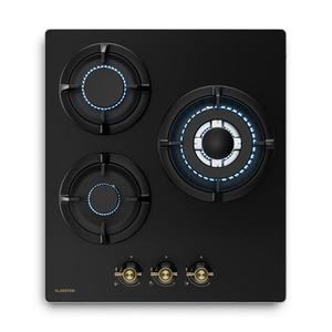 Klarstein Victoria plynová varná deska | 3 hliníkové hořáky | kompatibilní se zemním plynem a LPG | 6050 W | 45 cm obraz