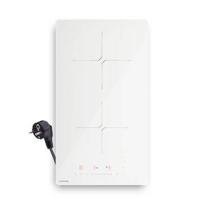 Klarstein PowerGlide indukční varná deska | Moderní, kompaktní a výkonná | 2 varné zóny | 3500 W | 30 cm obraz