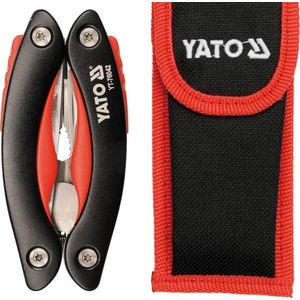 Yato Multifunkční nůž 9 funkcí černo-červený obraz