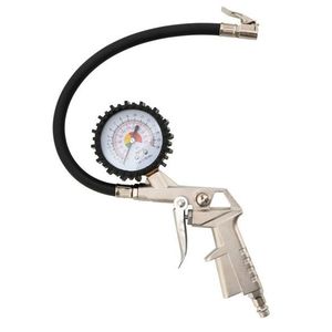 Vzduchová pistole na pneu s manometrem obraz