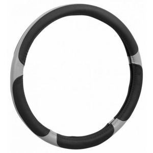 COMPASS Potah volantu GRIP, na průměr 37 - 39 cm, černo-šedý obraz