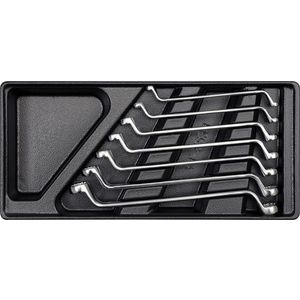 Cattara Vložka do zásuvky - klíče očkové ohnuté 6-19mm, 7ks obraz