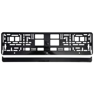 Compass Podložka pod SPZ BLACK metallic obraz