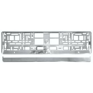 Compass Podložka pod SPZ CHROM metallic, 91560 obraz