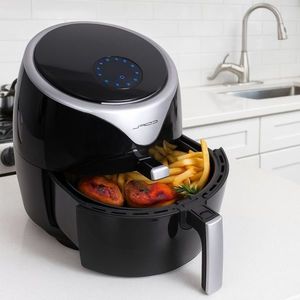 Horkovzdušná fritéza 5, 5 l černá obraz