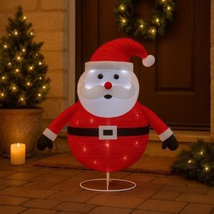 Nexos Vánoční dekorace - Santa Claus, 30 LED, 58 cm obraz