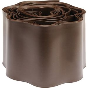 Flo Plastový okraj trávníku v: 100mm, d: 9m hnědý obraz