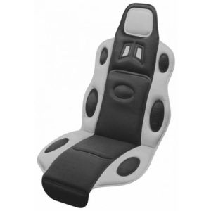 Compass Potah sedadla Race - univerzální, černo/šedý obraz