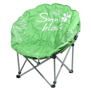 Cattara FLOWERS Židle kempingová skládací zelená obraz