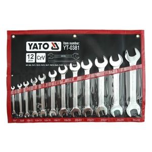 Yato Sada klíčů plochých 12 ks 6 - 32 mm obraz