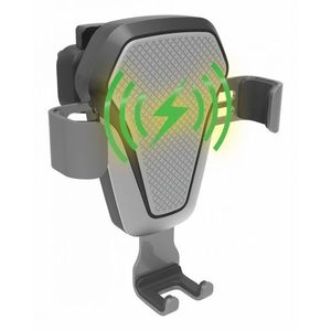 Compass Držák telefonu LUKE-V bezdrátové nabíjení 10W silver 06295 obraz