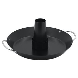 Cattara 90173 CATTARA Stojan grilovací na kuře s pánví, ocel, průměr 30 cm obraz