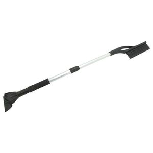 Škrabka s košťátkem BLACK teleskopická 77 - 100cm obraz