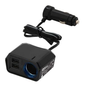 Compass 93211 Adaptér s kabelem 12V + 2x USB 2400mA SELECT obraz