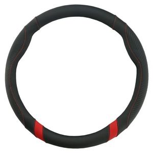 Potah volantu TOURING červený obraz