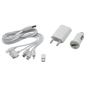 Nabíječka telefonu 230/12V 2, 1A (Iphone, miniUSB, microUSB, USB-C) obraz