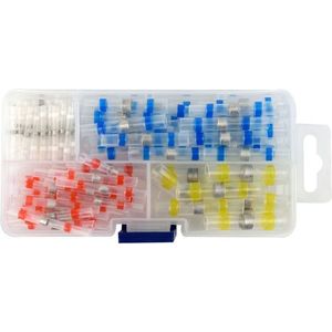 Smršťovací bužírky s pojidlem vodotěsné sada 100ks obraz