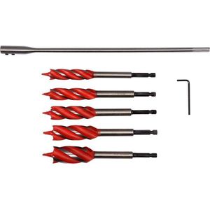 Sada vrtáků do dřeva HEX 16-25mm obraz