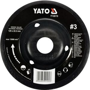 Rotační rašple úhlová jemná 125 mm typ 3 obraz