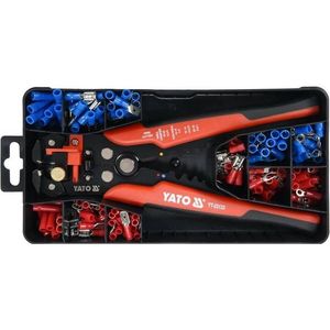 Kleště odizolovací a konektorové univerzální 205 mm, sada obraz