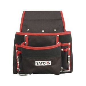 Kapsář za opasek na nářadí s 8 kapsami, černá obraz