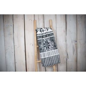 JAHU 85738 Mikroplyšová deka 150 x 200 cm, šedá vločka obraz